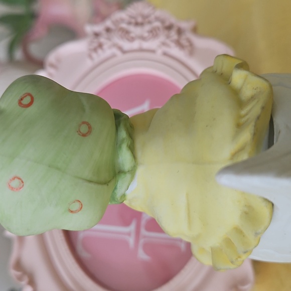 VINTAGE LEFTON Mother Goose Figurine TRINKET DISH - Picture 7 of 9